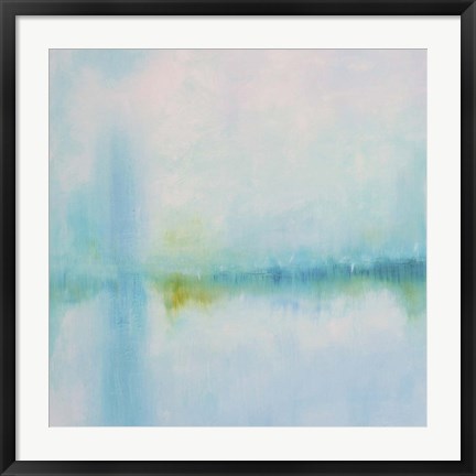 Framed Misted Shores Print