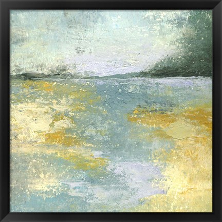 Framed Subtle Shores, Morning Memories Print