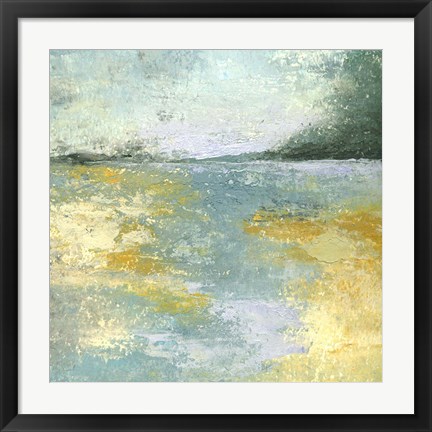 Framed Subtle Shores, Morning Memories Print