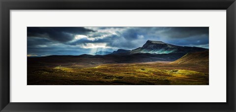 Framed Quiraing Lightpools Print