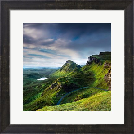 Framed Summer on the Quiraing Print