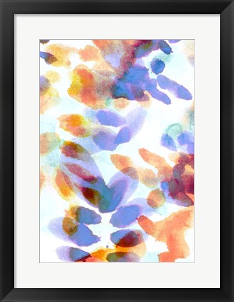 Framed Bloom Indigo Print