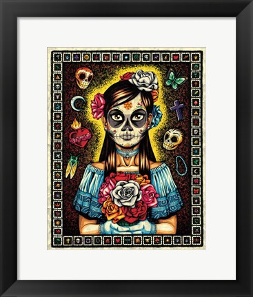 Framed Muerta Print