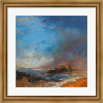 Framed Reclaimed Land Print