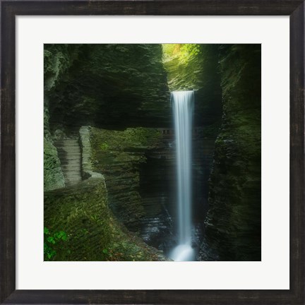 Framed Cavern Cascade Print