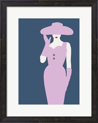 Framed Lady No. 14 Print