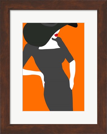 Framed Lady No. 18 Print