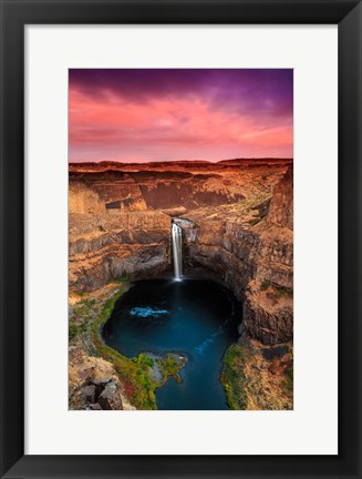 Framed Palouse Falls Print