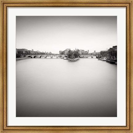 Framed Ile de la Cite Print