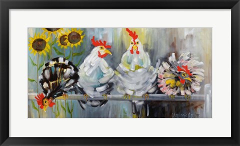 Framed Ladies Who Lunch Print