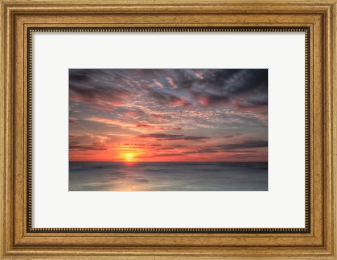 Framed Atlantic Sunrise No. 9 Print