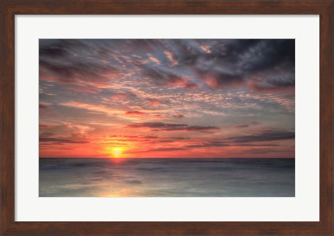 Framed Atlantic Sunrise No. 9 Print