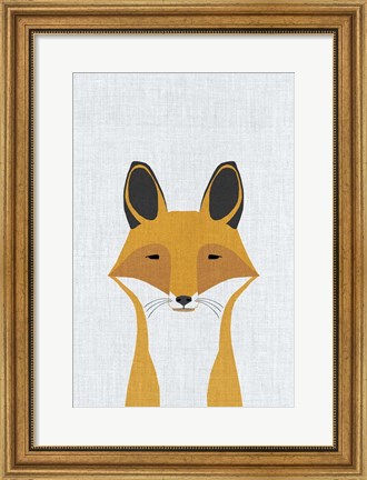 Framed Foxy Print