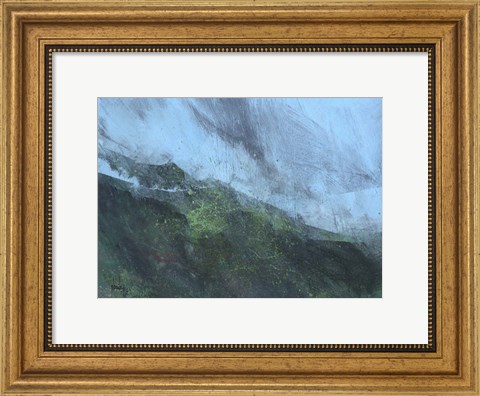 Framed Mountain Rain Print