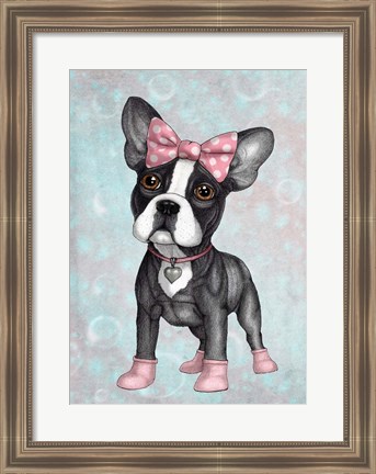 Framed Sweet Frenchie Print