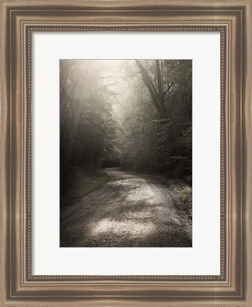 Framed Back Country Road Print