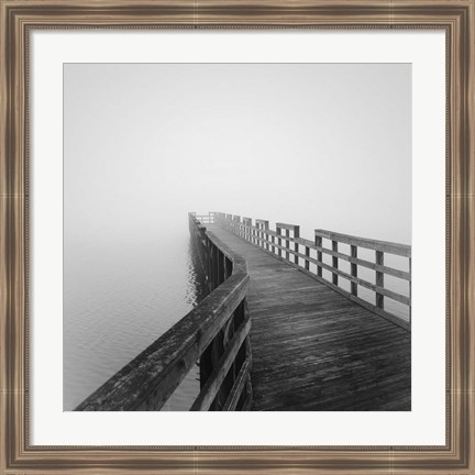 Framed Concord Pier Print