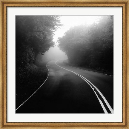 Framed Mountain Road Print