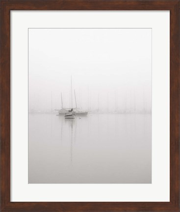 Framed Sailboats Print