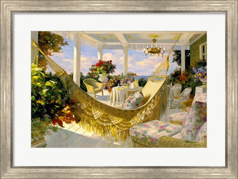 Framed Porches and Patios Print