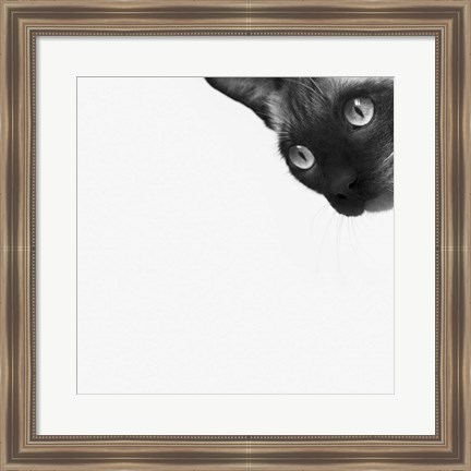 Framed Be Brave Print