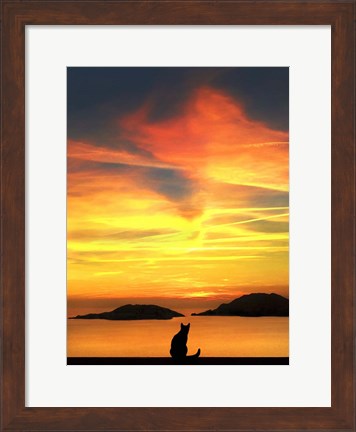 Framed Contemplation Print