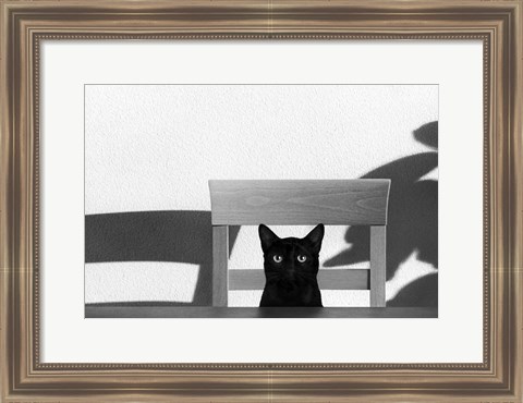 Framed Where Is My Coffee? Print