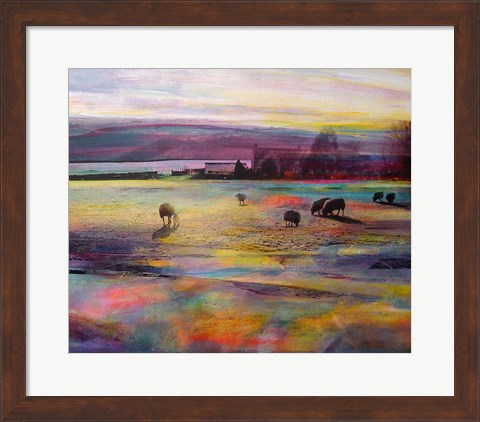 Framed Balmy Summers Evening Print