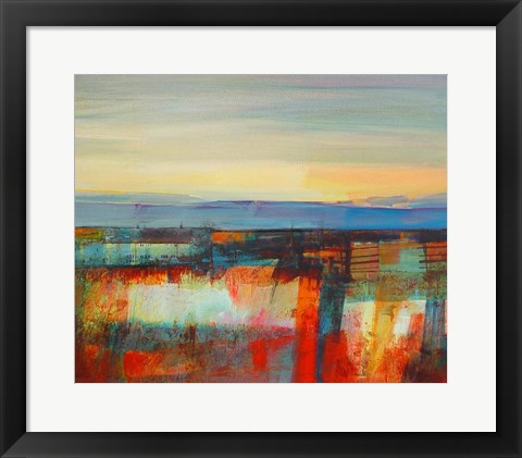 Framed Early Morning Light-Wadsworth Moor Print