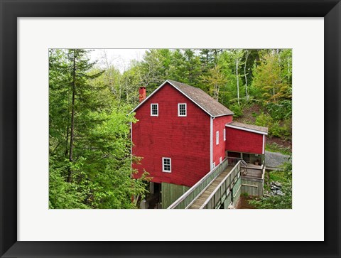 Framed Old Gristmill Print