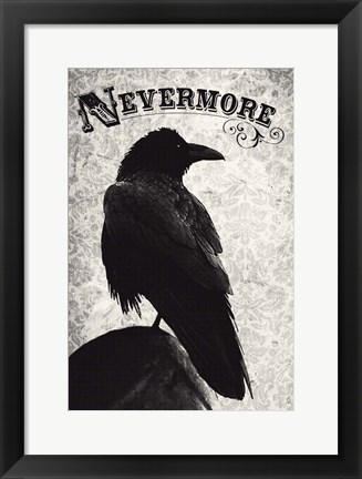 Framed Nevermore Print