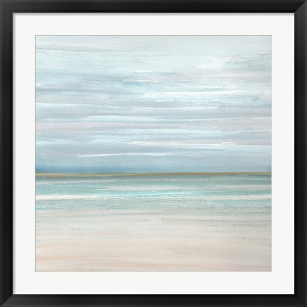 Framed Blue Ocean Print