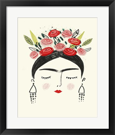 Framed Frida&#39;s Dreams I Print