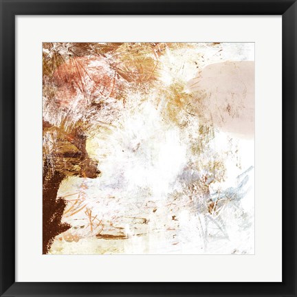 Framed Blush &amp; Umber I Print