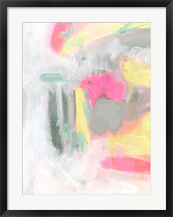 Framed Pink Limonade I Print