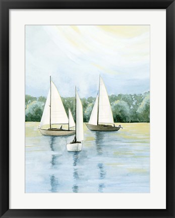 Framed Afternoon Sail II Print