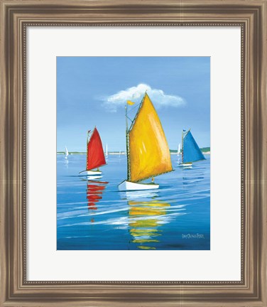 Framed Newport Regatta Print