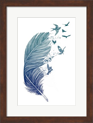 Framed Fly Away Print