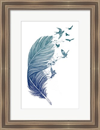 Framed Fly Away Print