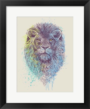 Framed Lion King Print