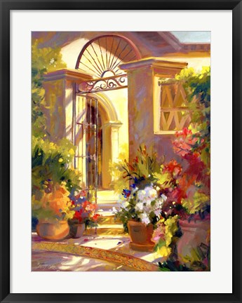 Framed Fragrant Entrance Print