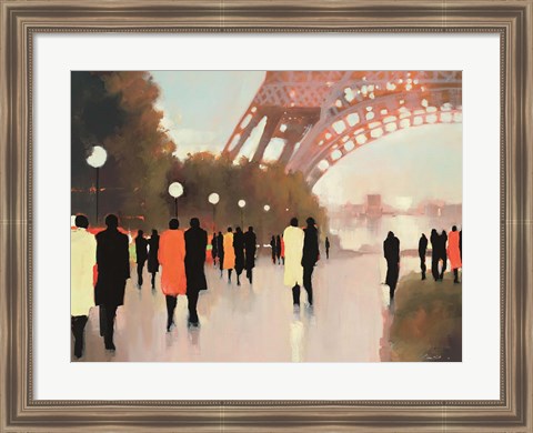 Framed Paris Remembered Print