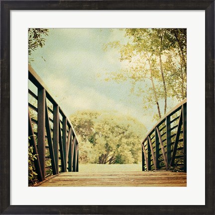 Framed Bridge to Paradise Print
