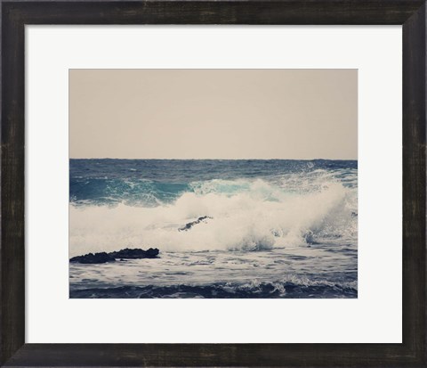 Framed Ocean Blue Print