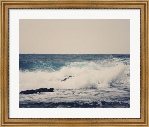 Framed Ocean Blue Print