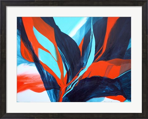 Framed Bird of Paradise Print