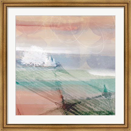 Framed Crimson Sunset No. 1 Print