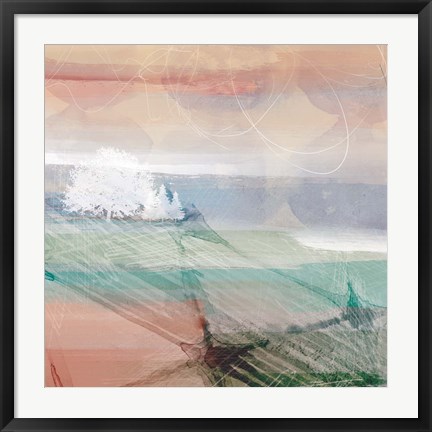 Framed Crimson Sunset No. 1 Print