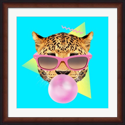 Framed Bubble Gum Print