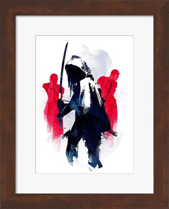 Framed Michonne Print